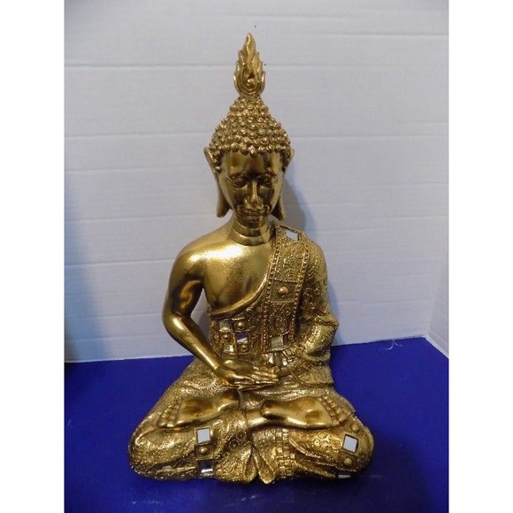 NEW Buddha Sculpture Figurine Statue Zen Home Decor - Picture 7 of 7